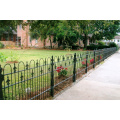 Residential Decorative Wrought iron Garden Fence  with Wrought Iron Decorative Ornaments Steel Fence